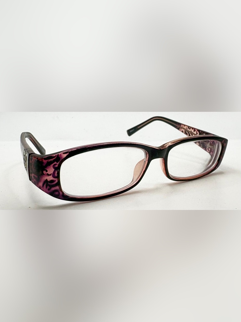 Zenni 265517 Purple Oval Sunglasses Frames Only